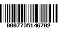 Código de Barras 0807735146702