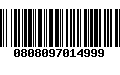 Código de Barras 0808097014999