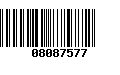 Código de Barras 08087577