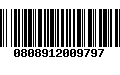 Código de Barras 0808912009797