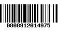 Código de Barras 0808912014975