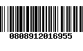 Código de Barras 0808912016955