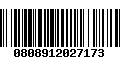 Código de Barras 0808912027173