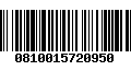 Código de Barras 0810015720950