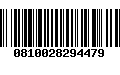 Código de Barras 0810028294479