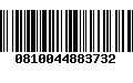 Código de Barras 0810044883732