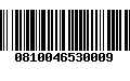 Código de Barras 0810046530009