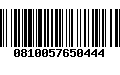 Código de Barras 0810057650444