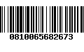 Código de Barras 0810065682673