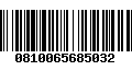 Código de Barras 0810065685032