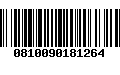 Código de Barras 0810090181264