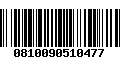 Código de Barras 0810090510477