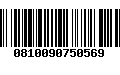 Código de Barras 0810090750569