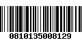 Código de Barras 0810135008129