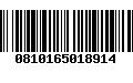 Código de Barras 0810165018914