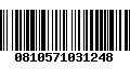 Código de Barras 0810571031248