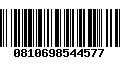 Código de Barras 0810698544577