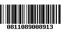 Código de Barras 0811089008913