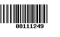 Código de Barras 08111249