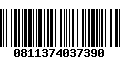 Código de Barras 0811374037390