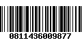 Código de Barras 0811436009877