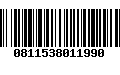 Código de Barras 0811538011990