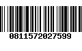 Código de Barras 0811572027599