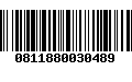 Código de Barras 0811880030489