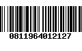 Código de Barras 0811964012127