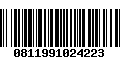 Código de Barras 0811991024223