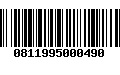 Código de Barras 0811995000490