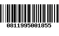 Código de Barras 0811995001855