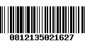 Código de Barras 0812135021627