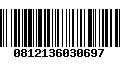 Código de Barras 0812136030697