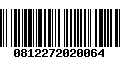 Código de Barras 0812272020064