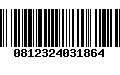 Código de Barras 0812324031864