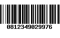 Código de Barras 0812349029976