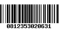 Código de Barras 0812353020631