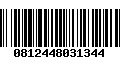 Código de Barras 0812448031344