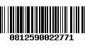 Código de Barras 0812590022771