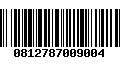 Código de Barras 0812787009004