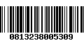 Código de Barras 0813238005309