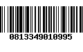 Código de Barras 0813349010995