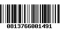 Código de Barras 0813766001491
