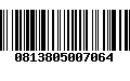 Código de Barras 0813805007064