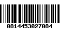 Código de Barras 0814453027084