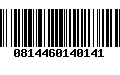 Código de Barras 0814460140141