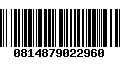 Código de Barras 0814879022960