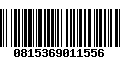 Código de Barras 0815369011556