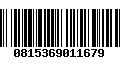 Código de Barras 0815369011679
